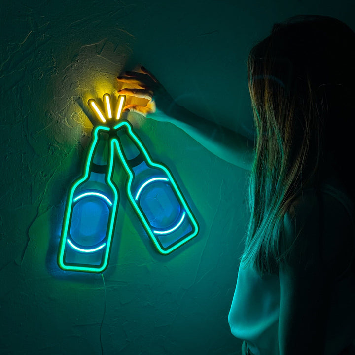 Cerveja - Neon Wall Art, | Hoagard