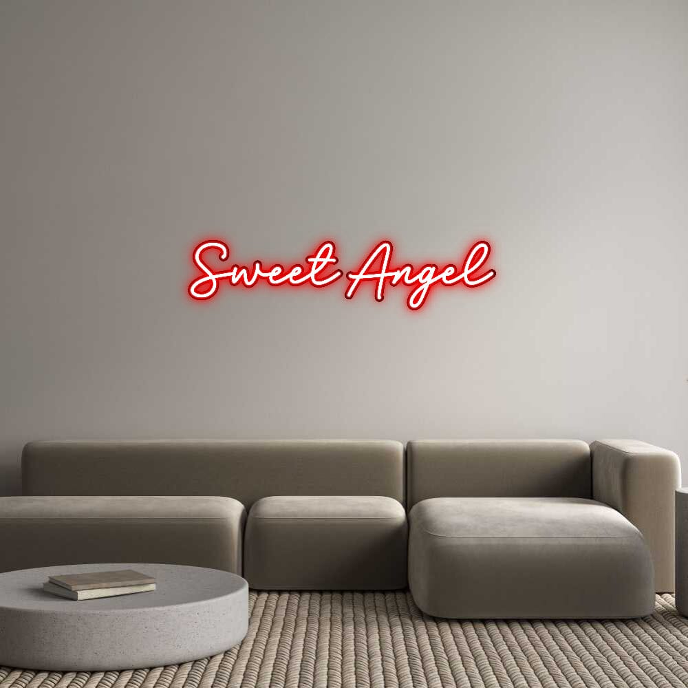 Custom Neon Order: Sweet Angel - Custom Neon, | Hoagard.co