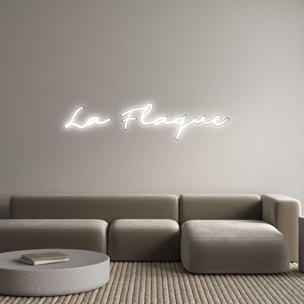 Custom Neon Order: La Flaque - Custom Neon, | Hoagard.co