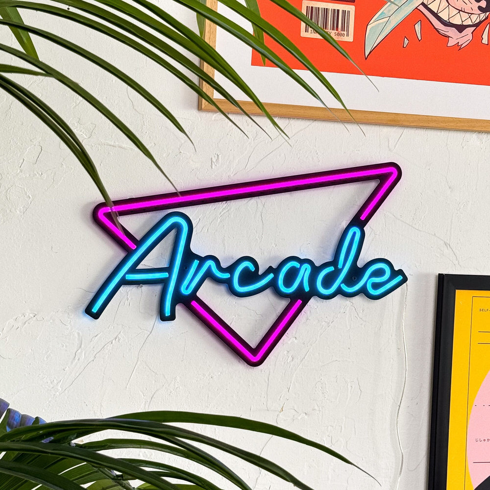 Arcade - Neon Wall Art, | Hoagard.co