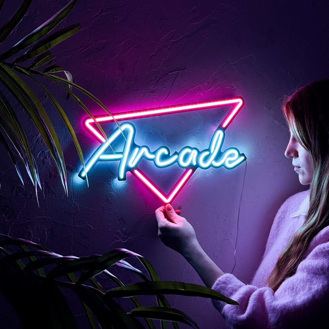 Arcade - Neon Wall Art, | Hoagard.co