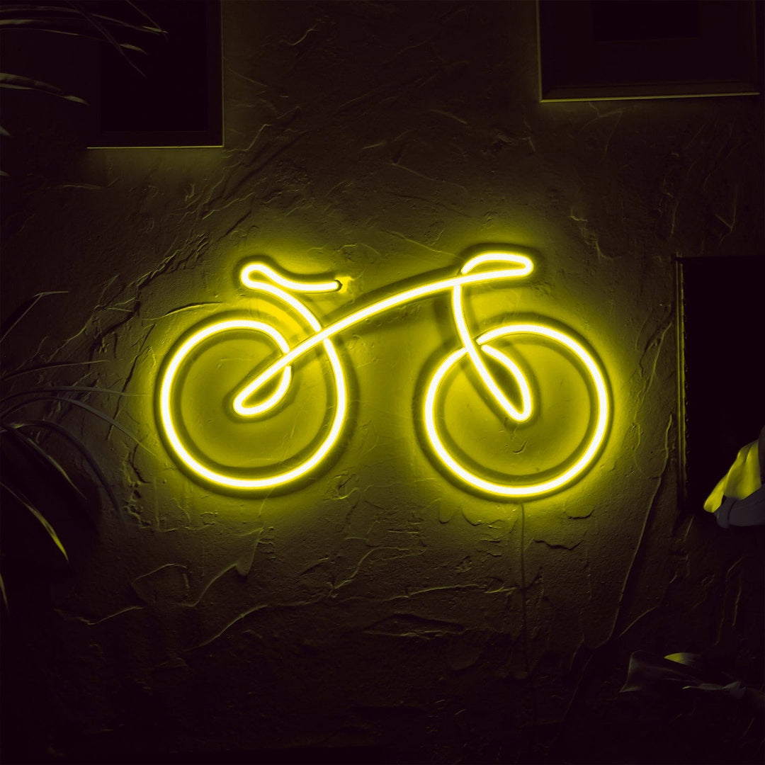 Bicycle - Neon Wall Art, | Hoagard