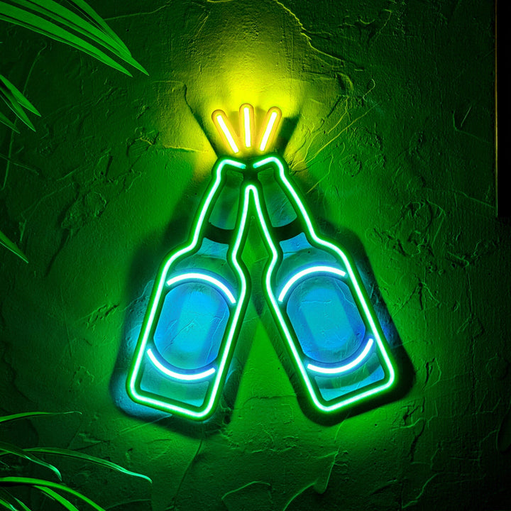 Cerveja - Neon Wall Art, | Hoagard