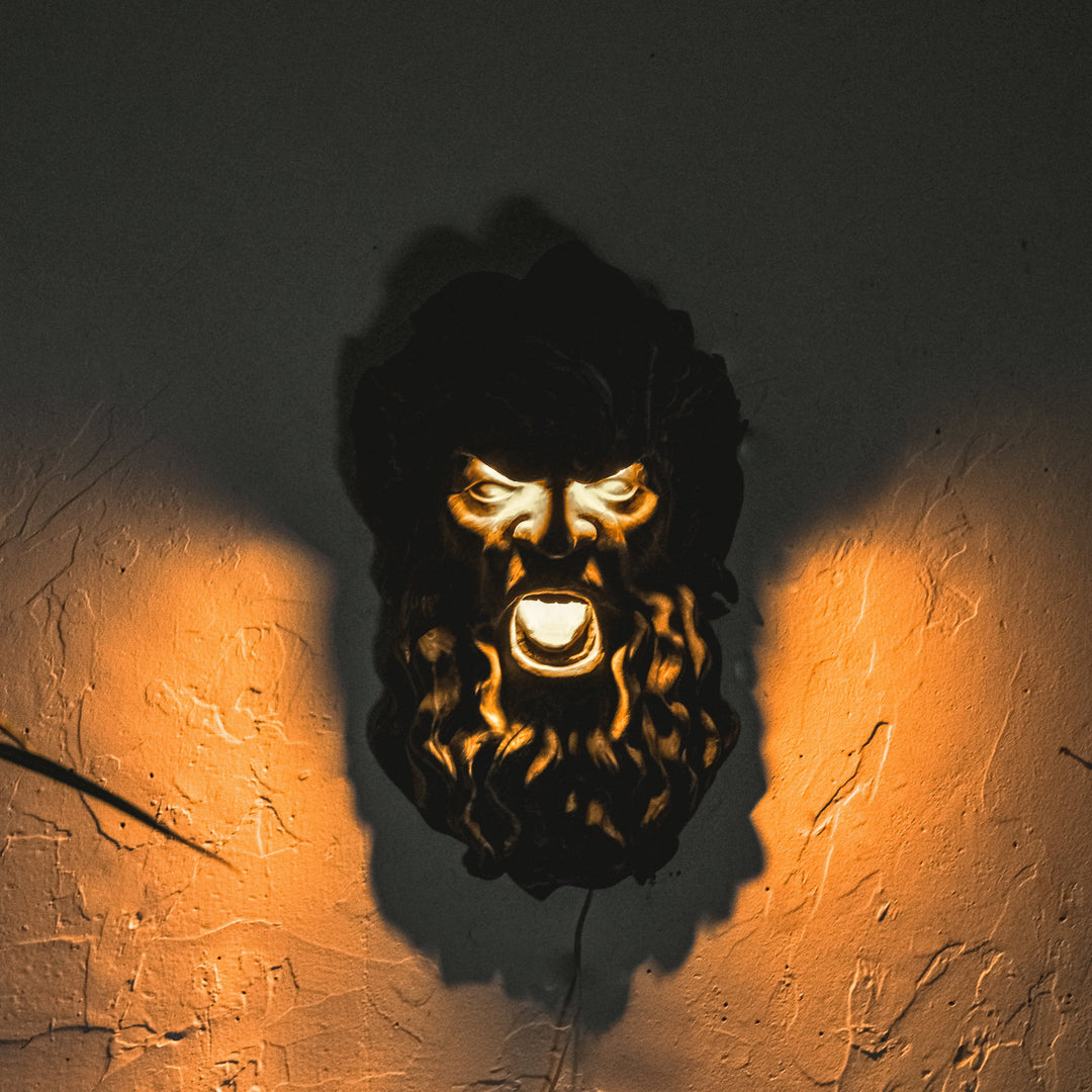 Zeus Black - Neon Wall Art, | Hoagard.co