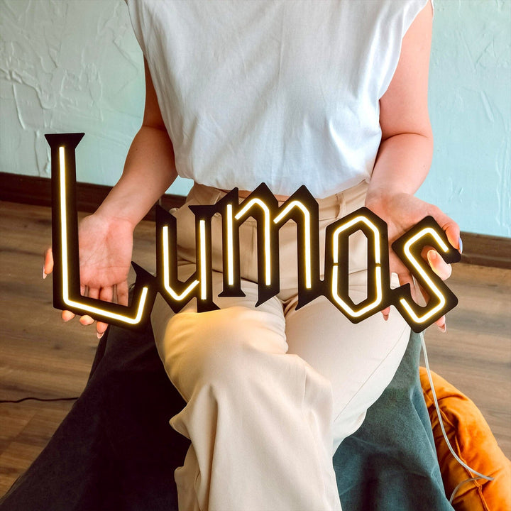 Lumos - Neon Wall Art, | Hoagard