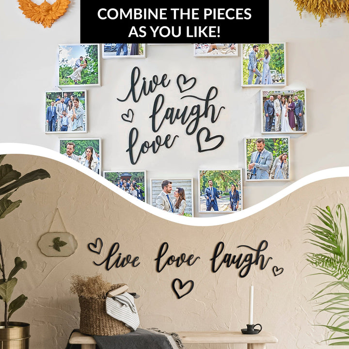 Live Laugh Love - Motivation Wall Decor, | Hoagard