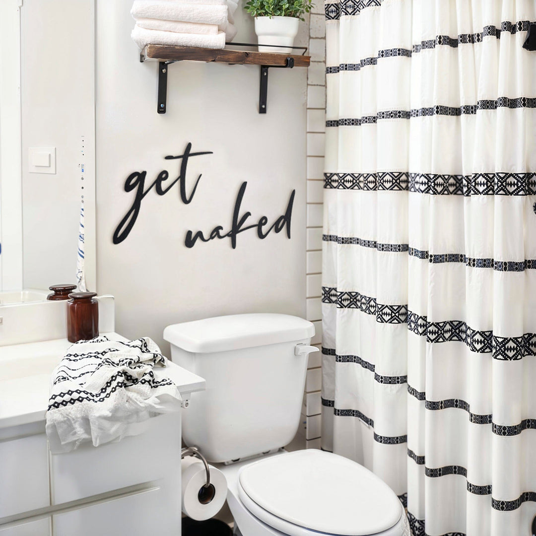 Get Naked - Bathroom Decor, | Hoagard