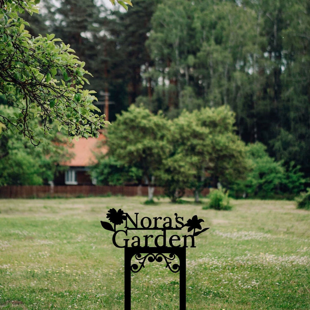 Custom Garden Sign - Custom Design, | Hoagard.co