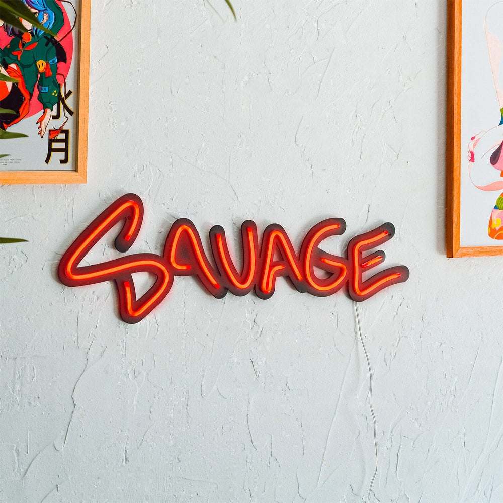 Savage M2 - Neon Wall Art, | Hoagard