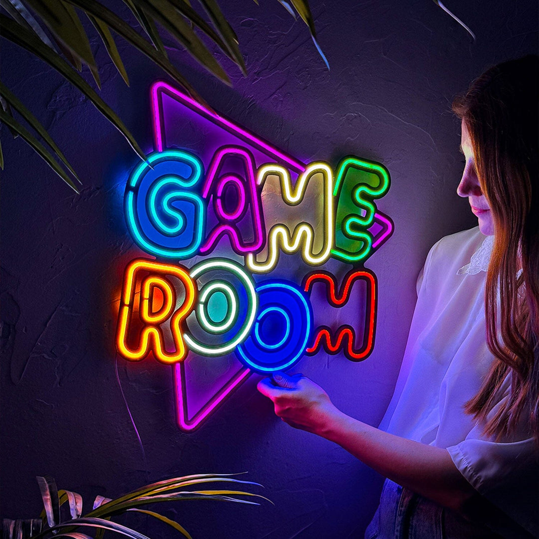 Game Room - Neon Wall Art, | Hoagard.co