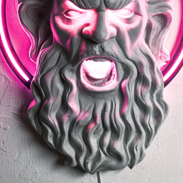 Zeus II - Neon Wall Art, | Hoagard.co