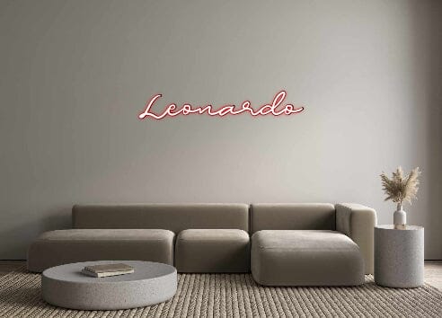 Custom Neon Order: Leonardo - Custom Neon, | Hoagard.co