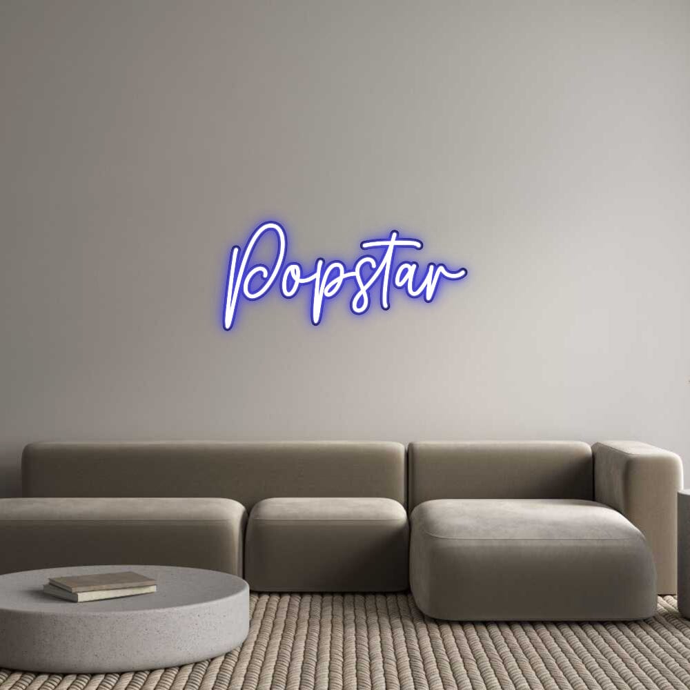 Custom Neon Order: Popstar - Custom Neon, | Hoagard.co