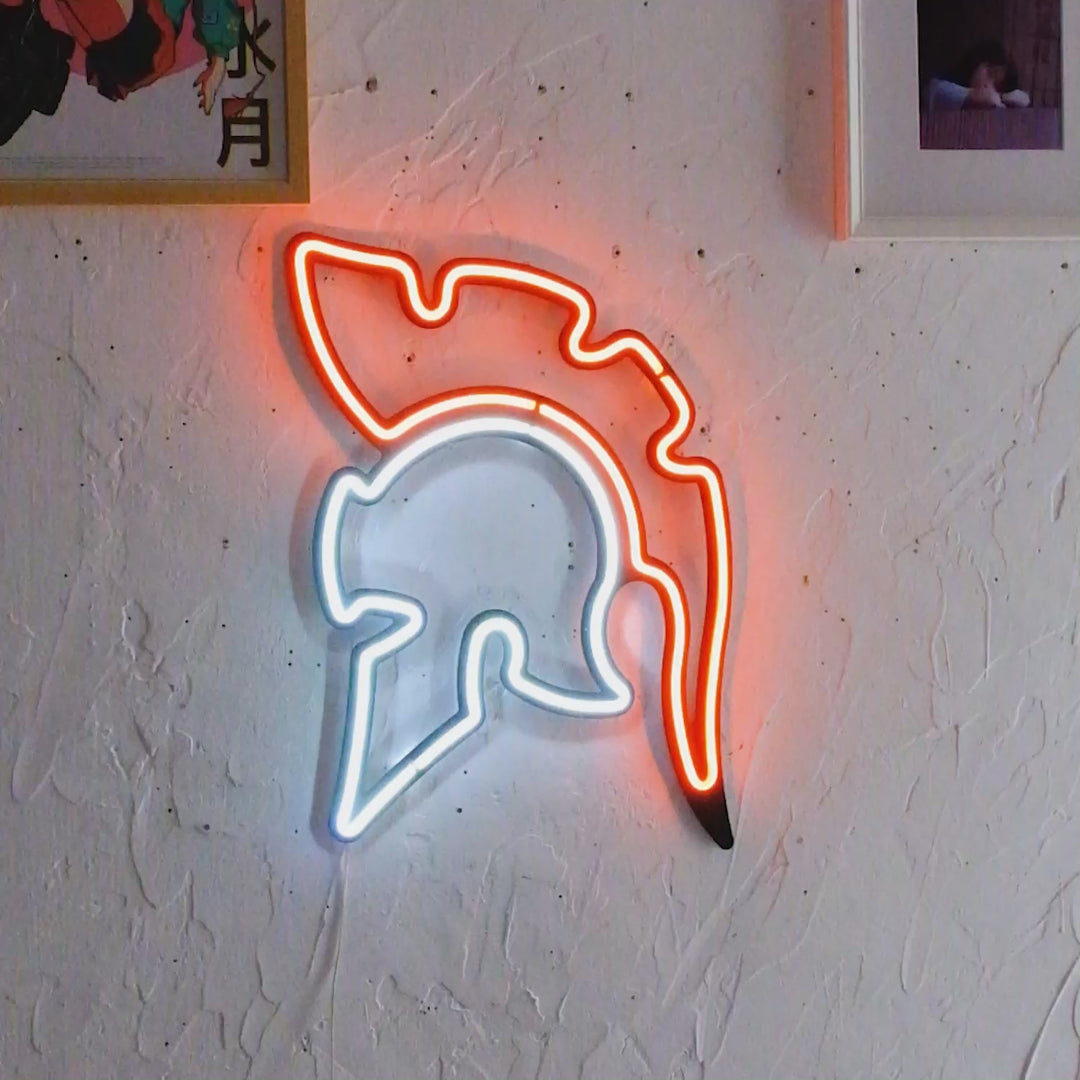 Ritter Neon Wandkunst