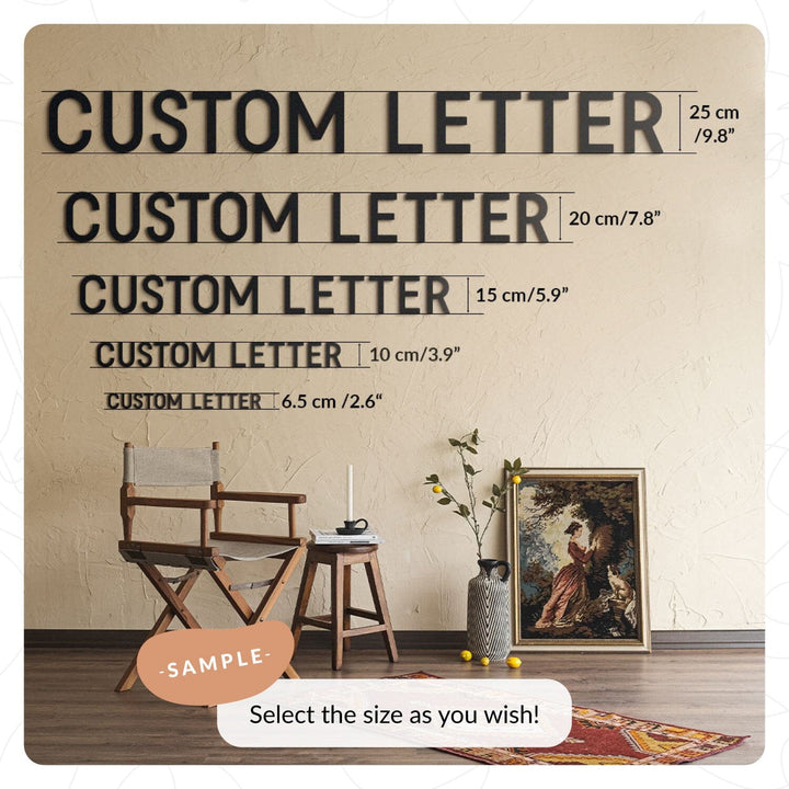 Custom Metal Letter, Custom Design, Hoagard, , , - Hoagard