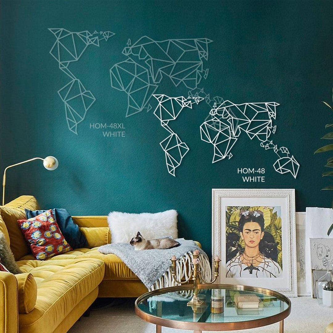 World Map - World Map Wall Decor, | Hoagard