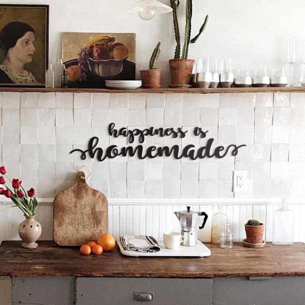 Happiness Is Homemade, Kitchen Wall Decor, Hoagard, , , - Hoagard