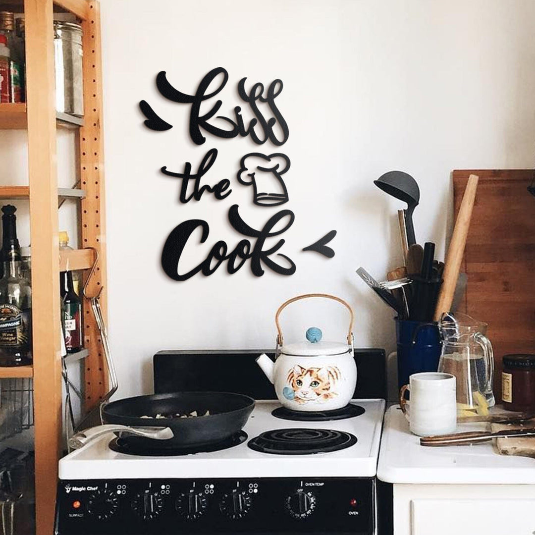 Kiss The Cook, Kitchen Wall Decor, Hoagard, , , - Hoagard