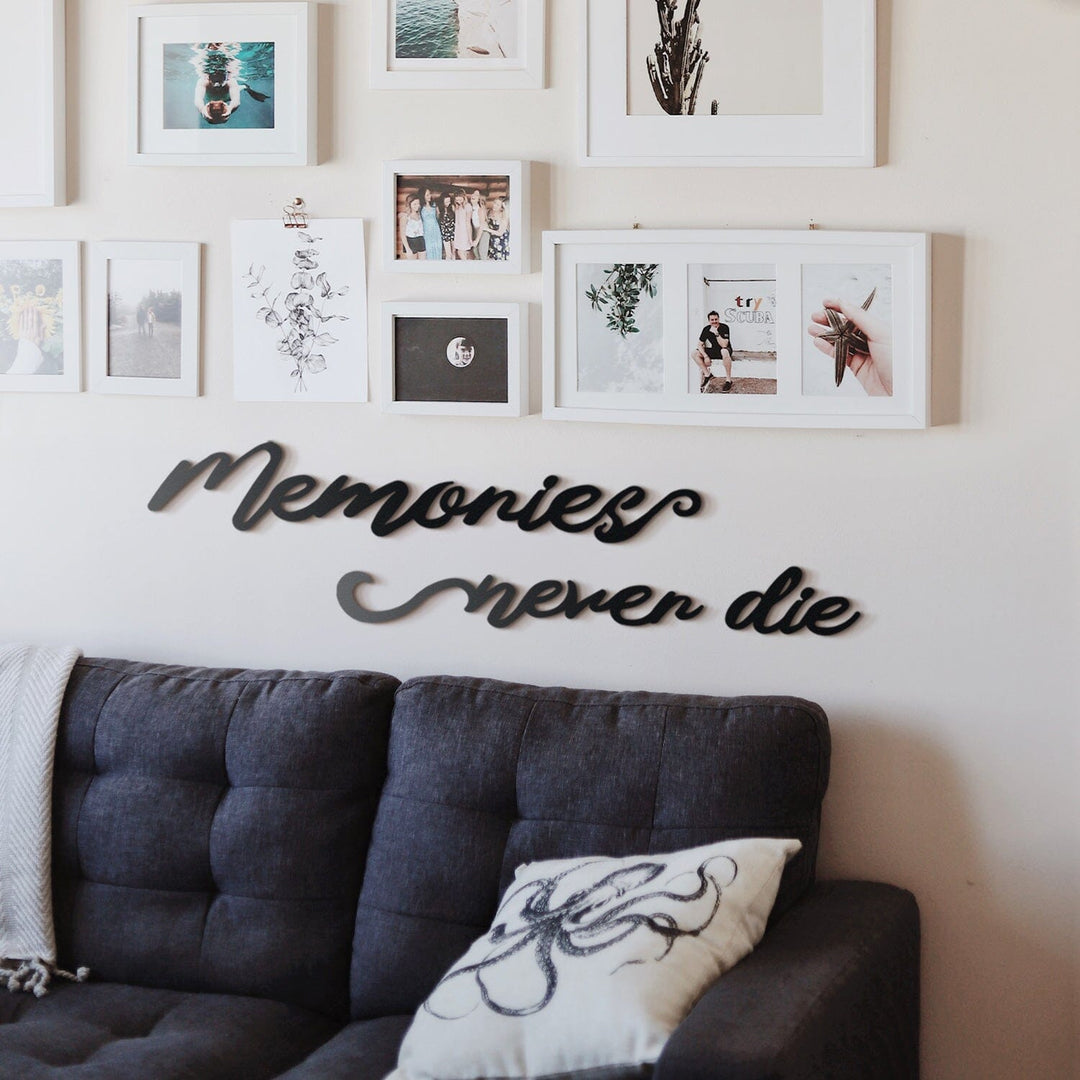 Memories Never Die, Living Room Wall Decor, Hoagard, , , - Hoagard