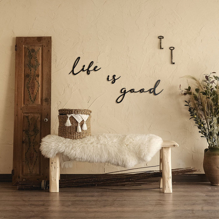 Life Is Good, Motivation Wall Decor, Hoagard, , , - Hoagard