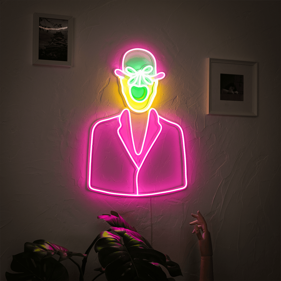 Homem Neon Wall Art, Neon Wall Art, Hoagard, , , - Hoagard