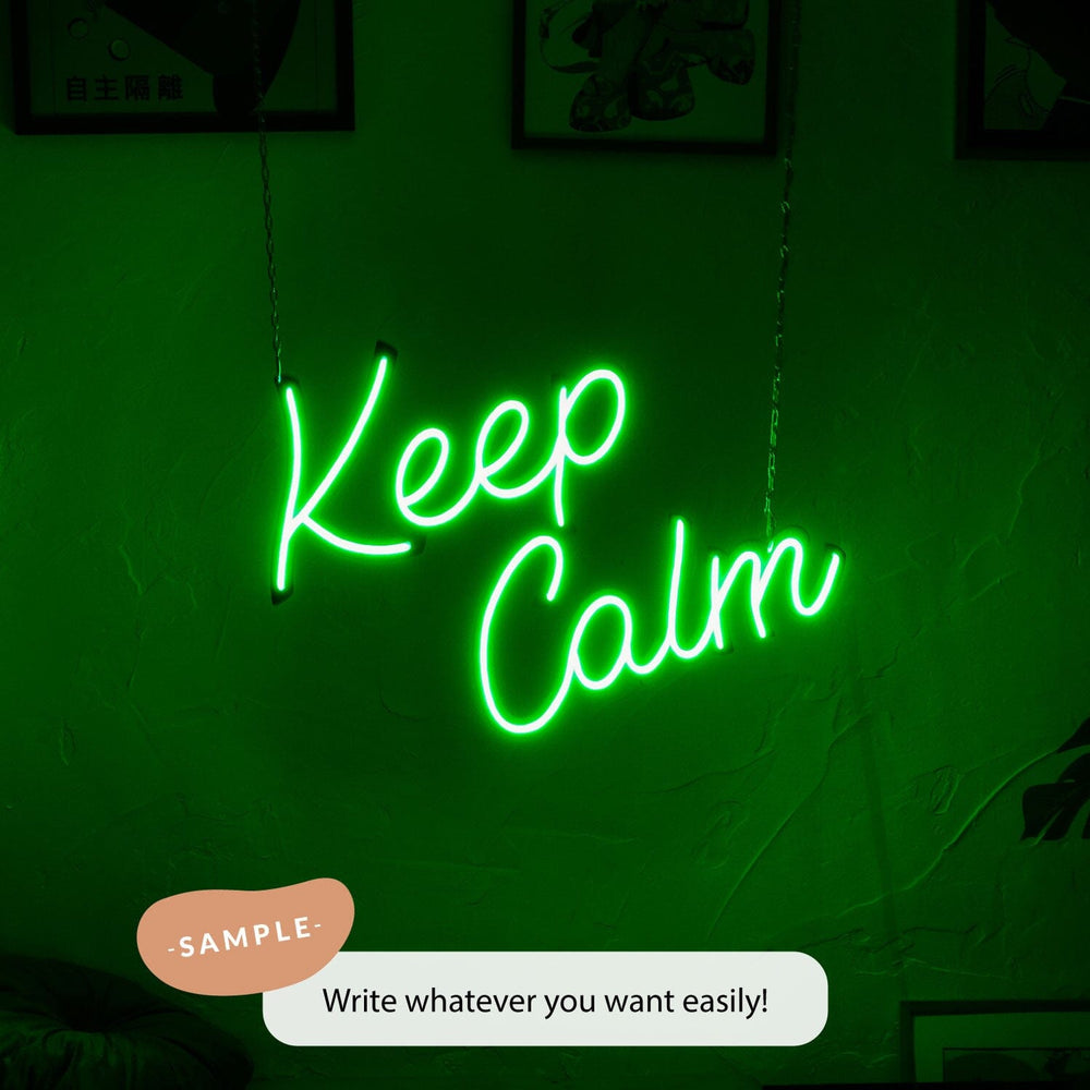 Personalised Neon with Hanging Chain - , | Hoagard.co